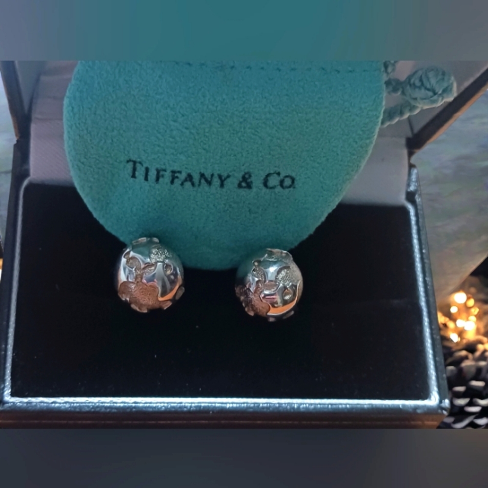 Tiffany & Co Globe Cufflinks